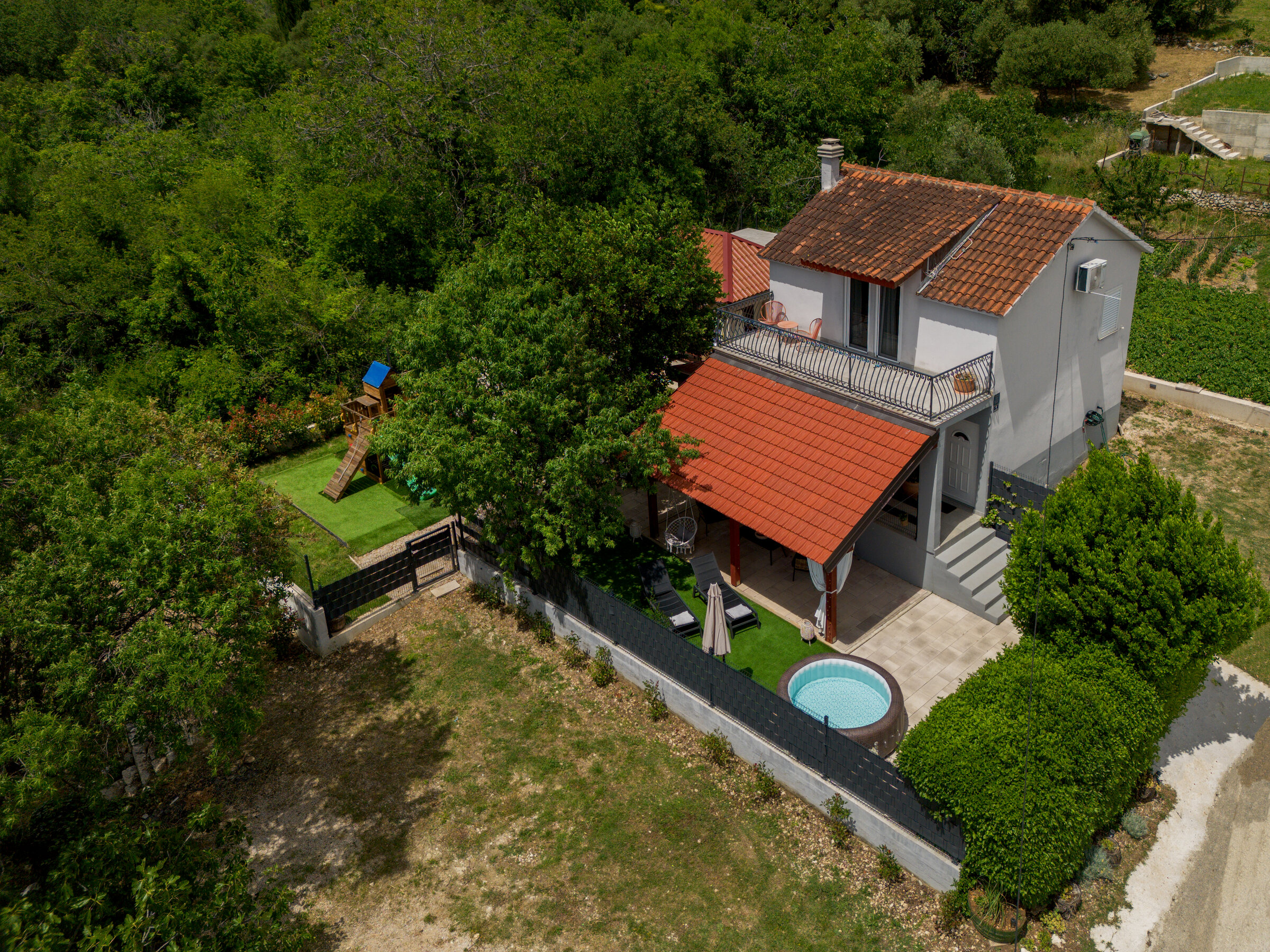 The house